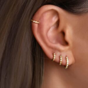 gold ear cuffs